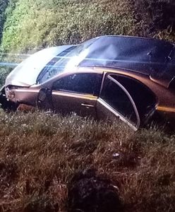 Nietrzeźwy zakończył podróż w rowie