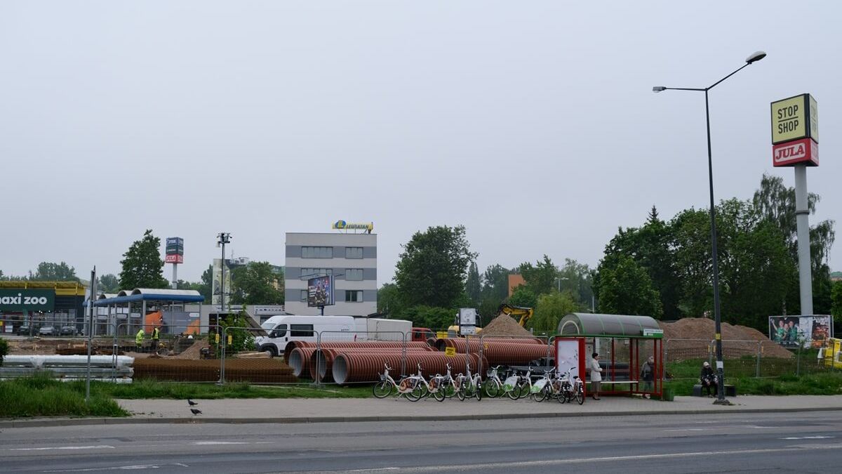 Budowa restauracji McDonalds przy ul. Turystycznej w Lublinie