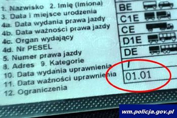 Kod 01 w prawie jazdy. Prosty błąd może kosztować 500 zł