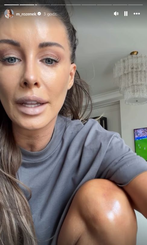Małgorzata Rozenek przeżywa mundial
