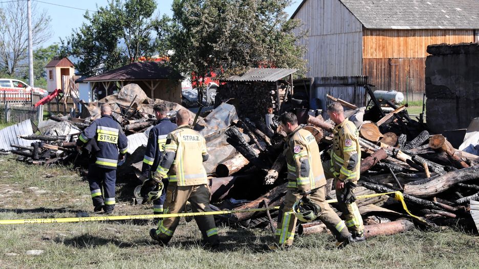 Pożar w Nowej Białej. Prokuratura wszczęła śledztwo