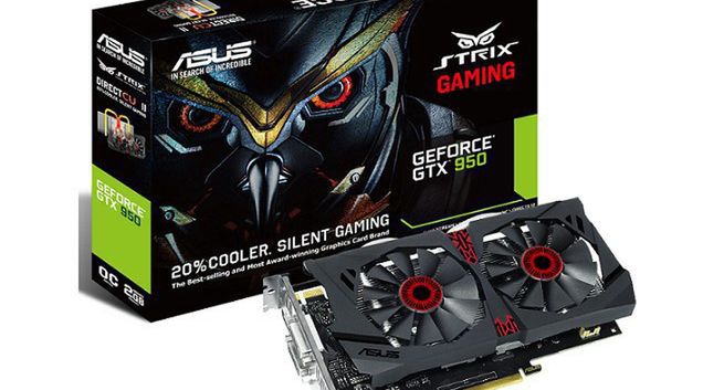 Strix GTX 950 - nowa karta graficzna od Asusa od 755 zł