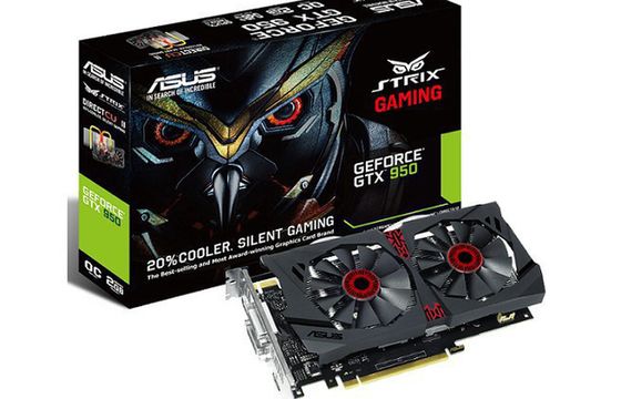 Strix GTX 950 - nowa karta graficzna od Asusa od 755 zł