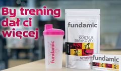 „By trening dał Ci więcej” - Aflofarm reklamuje odżywki Fundamic (wideo)