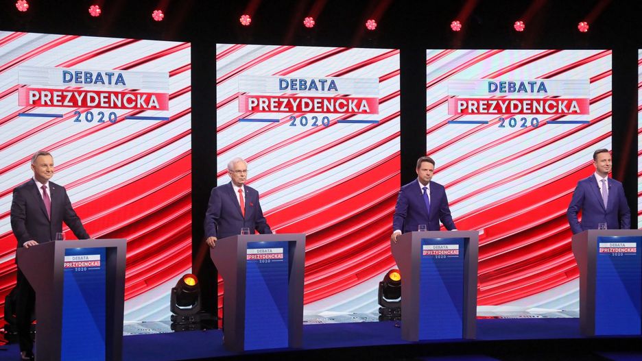 Debata prezydencka 2020. "Farsa" i "strefa relaksu" w komentarzach