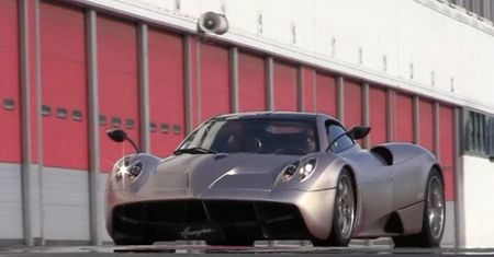 Pagani Huayra na torze Adria [wideo]