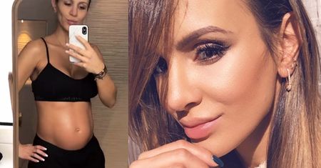 Sara Boruc chwali się coraz większym ciążowym brzuszkiem: "Rośniemy sobie"