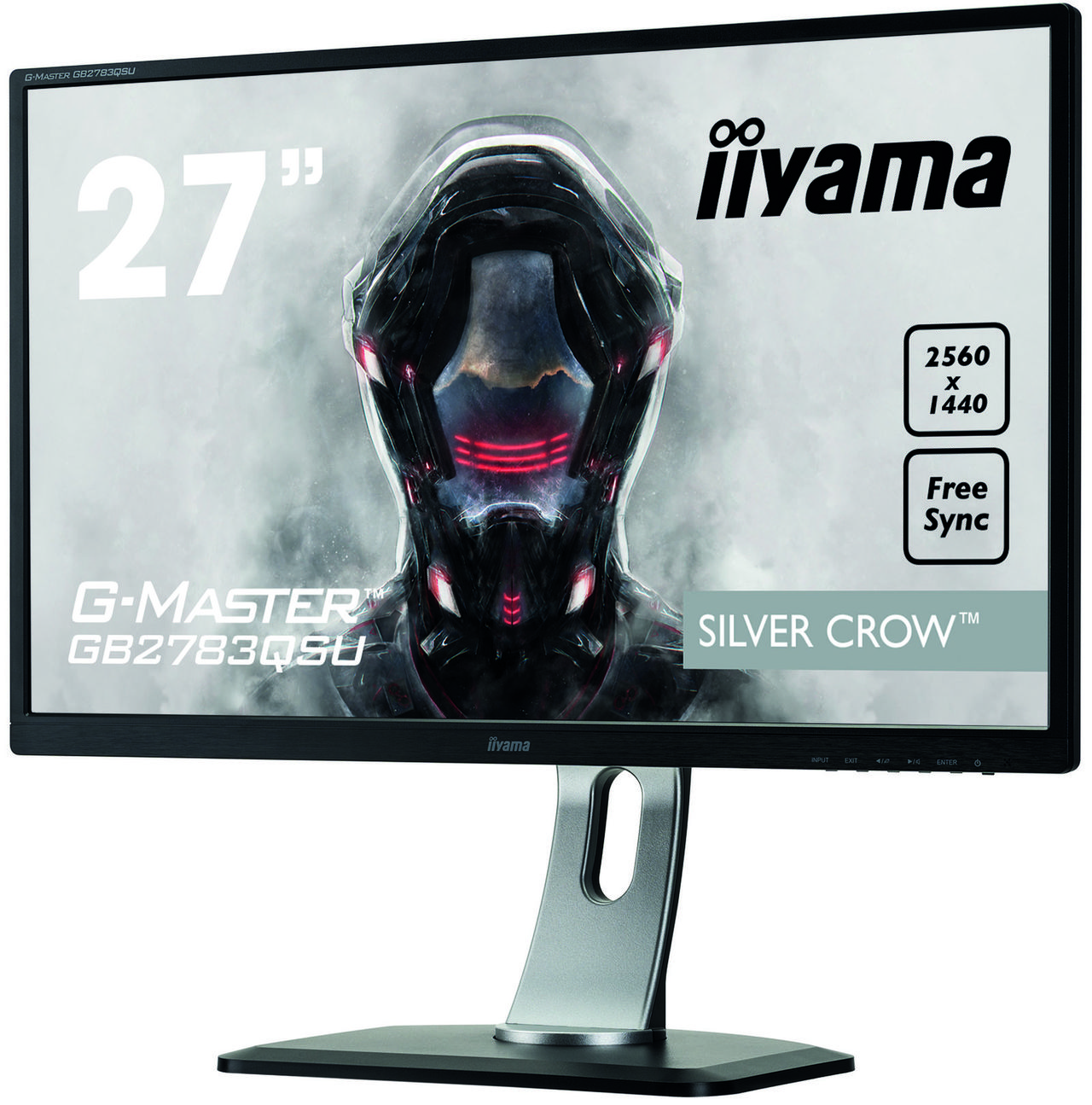 Iiyama G-Master GB2783QSU: 27" monitor do gier z czasem reakcji 1 ms i wsparciem FreeSync