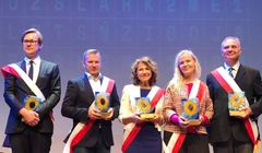 Grzegorz Kajdanowicz, Katarzyna Stoparczyk i Grzegorz Markowski z tytułem Mistrza Mowy Polskiej