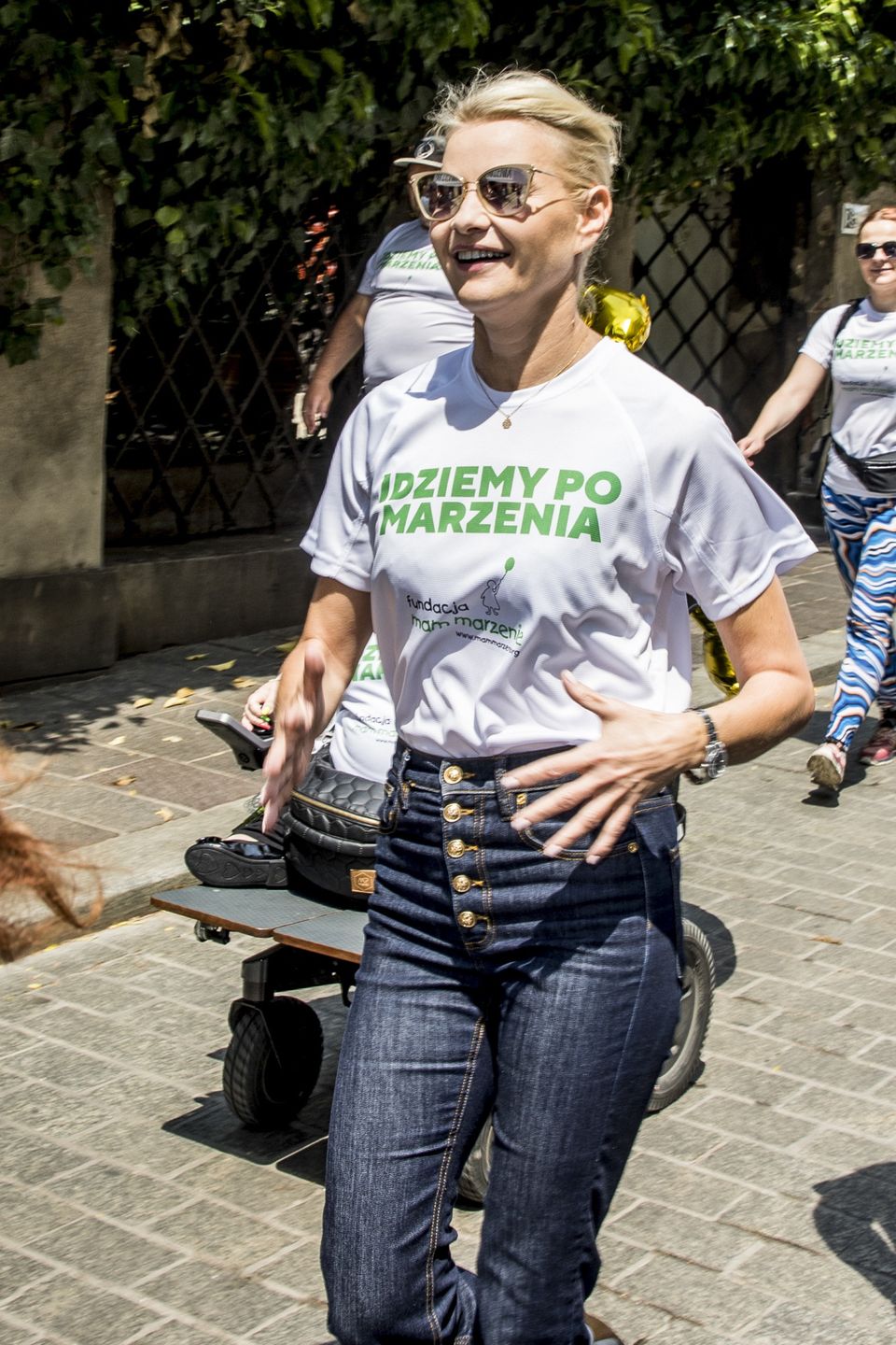 Małgorzata Kożuchowska na urodzinach Fundacji Mam Marzenie