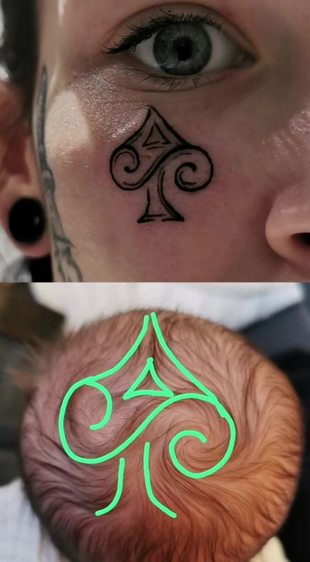 Tatuaż młodej mamy wywołał burzę