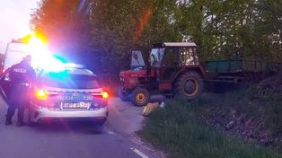 2,5 promila i pięć zakazów! Traktorzysta-pirat zatrzymany