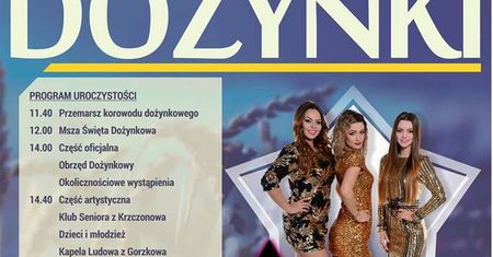 Dożynki w Krzczonowie 2018. Na scenie wystąpi TOP GIRLS [PROGRAM]