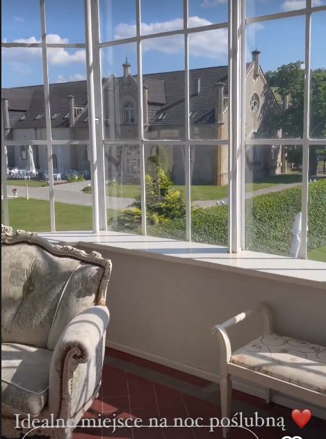 Apartament małżeński w pałacu w Brunowie