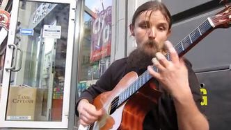 NAJLEPSZY uliczny gitarzysta świata jest Polakiem!