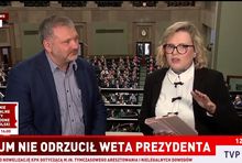 Marszałek Sejmu wyprosił z sali obrad dziennikarkę TVP Info. 