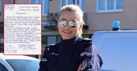 Policjantka pomogła chłopcu. Takiego listu od matki nie mogła się spodziewać