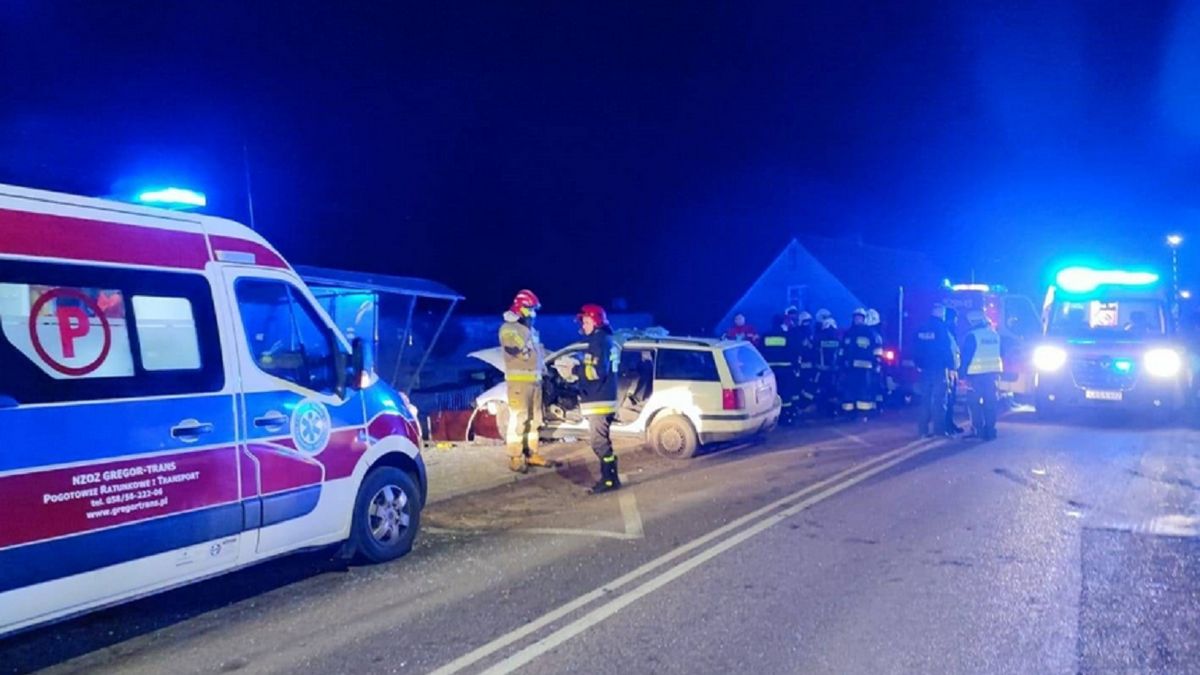 40-letni mężczyzna zginął na miejscu.