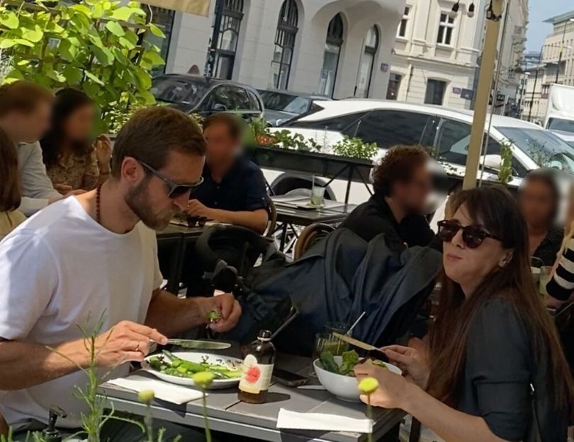 Anna Czartoryska i Michał Niemczycki przyłapani na obiedzie