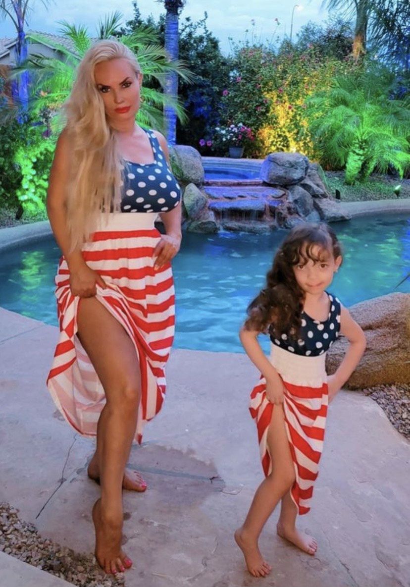 Coco Austin zakłada 5-letniej córce TIPSY