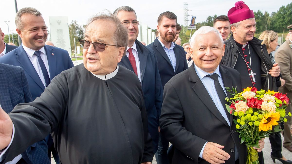 Tadeusz Rydzyk i Jarosław Kaczyński.
