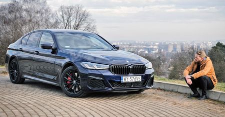 BMW 540d - mam nadzieję, że szybko nie zniknie
