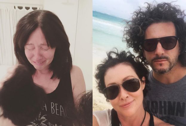 Shannen Doherty o walce z rakiem: "On jest z tobą na zawsze. Kępki włosów zostawały mi w dłoniach"