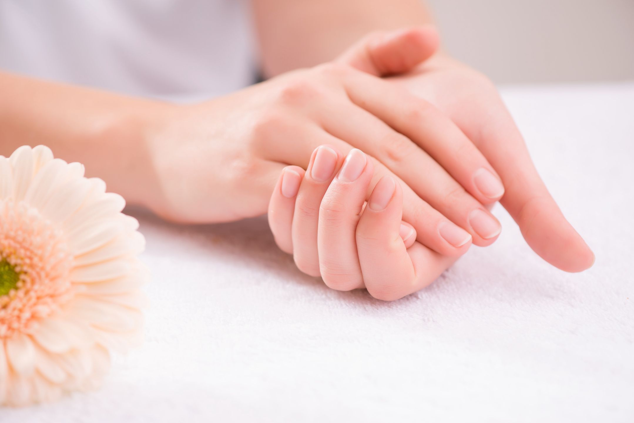 paznokcie dłonie
Slim fingers. Close up tender beautiful hands of nice woman holding them together on the table and making massage
Manicure, manicurist, hands, woman, wellness, wellbeing, salon, beauty salon, female, girl, care, health, people, tender, person, adult, fresh, nails, nail brush, cuticle, cuticle pusher, beauty, finger, cream, massage, nude, beautiful, one, slim, fingers, indoor, inside, relaxation, vitality, lifestyle, nice, involved, white, close up, closeup, close-up.