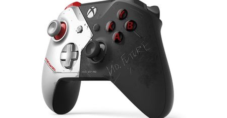 Nowy, ale wygląda jak stary. Pad do Xboxa w motywach Cyberpunk 2077 przedwcześnie ujawniony