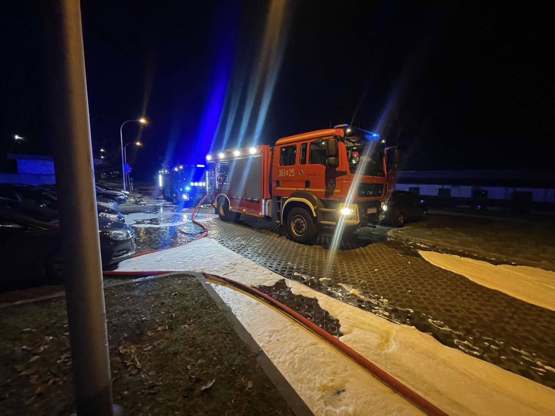 Kolejny pożar aut