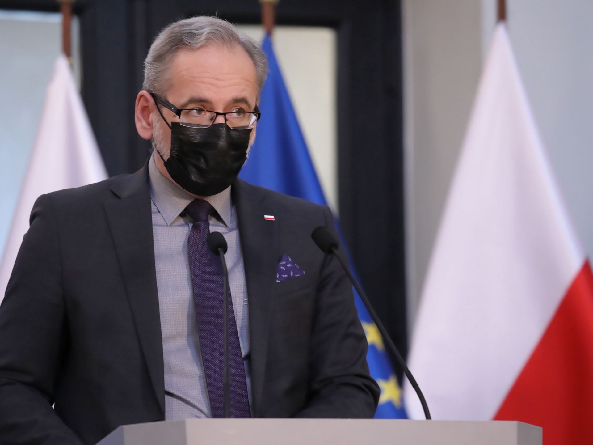 Na zdj. minister zdrowia Adam Niedzielski