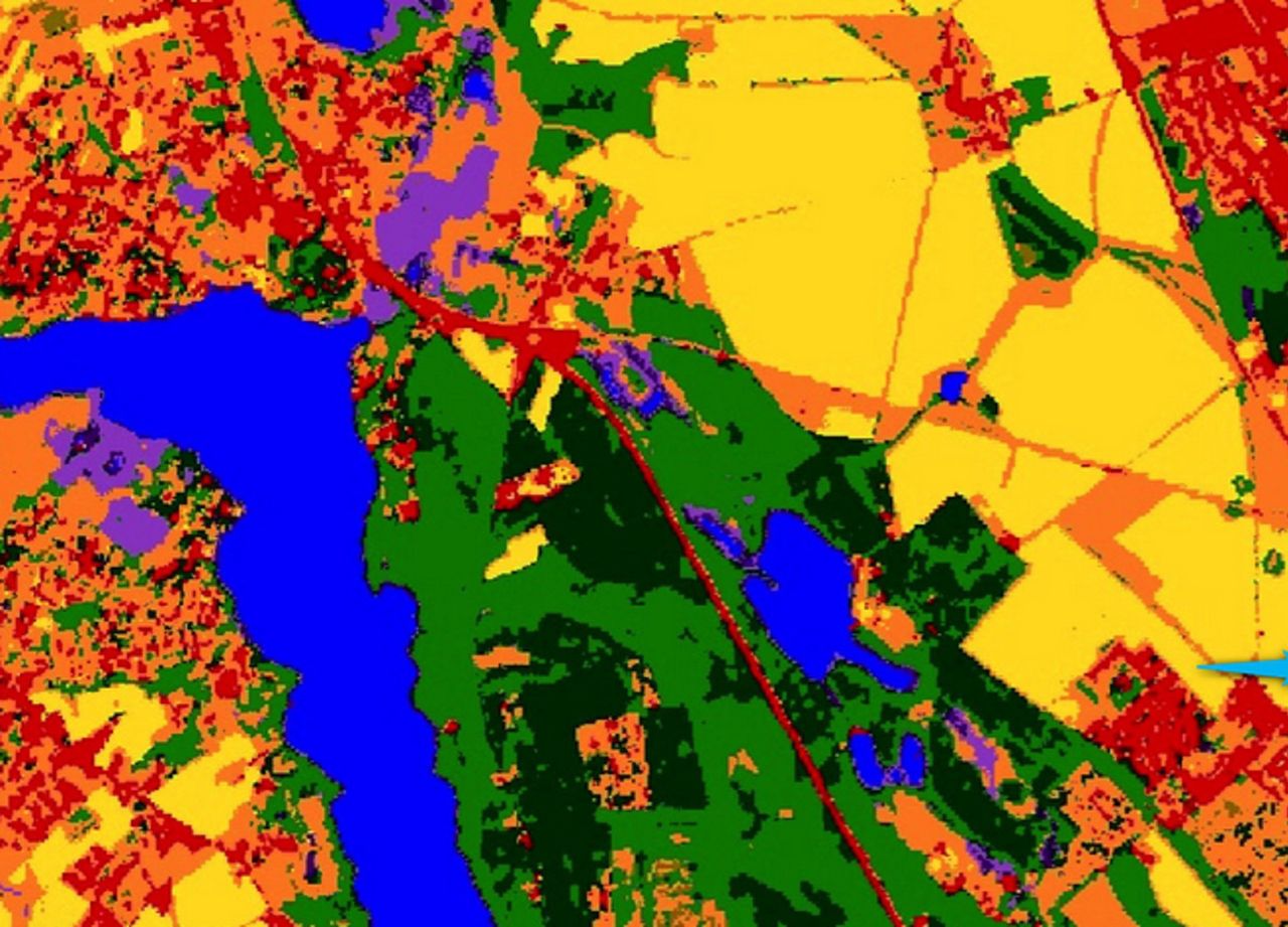 Jak wygląda Polska z kosmosu? Wykonano specjalną mapę