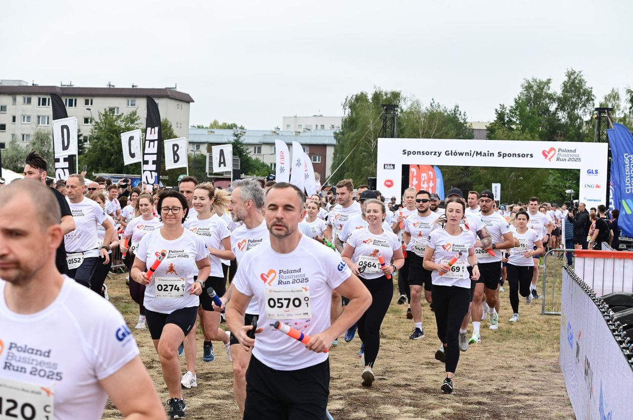 Warszawa: Ogromny bieg charytatywny. Kilka tysięcy biegaczy