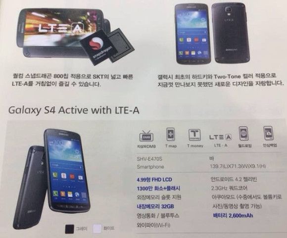 Samsung Galaxy S4 Active z LTE-A