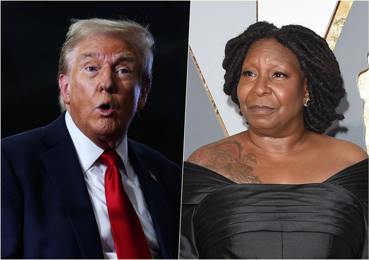 Donald Trump podczas wiecu zaatakował Whoopi Goldberg