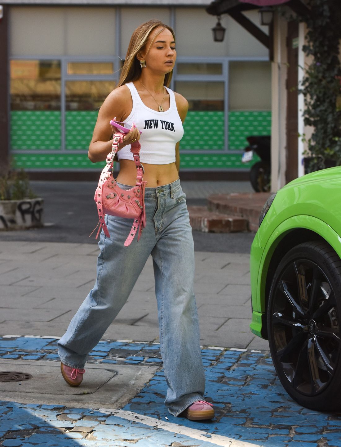 Angelika Mucha "przyłapana" na mieście