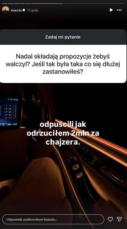 Książulo o freak fightach