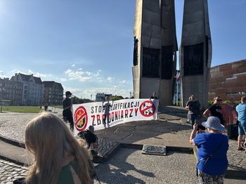 Byliśmy na proteście w Gdańsku. Manifestacja w kontrze do konferencji