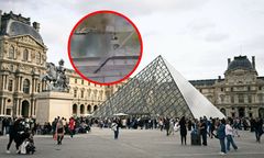 Nowe nagranie z kradzieży. Tak złodzieje uciekli z Luwru