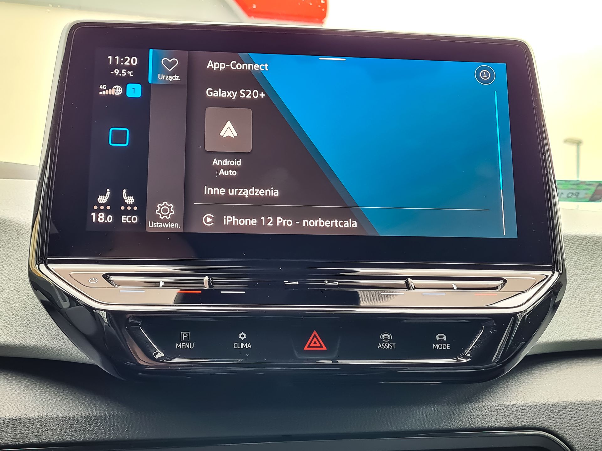 Volkswagen ID.3: Systemy zarządzania energią, wspomagające kierowcę i bezprzewodowy Android Auto 26