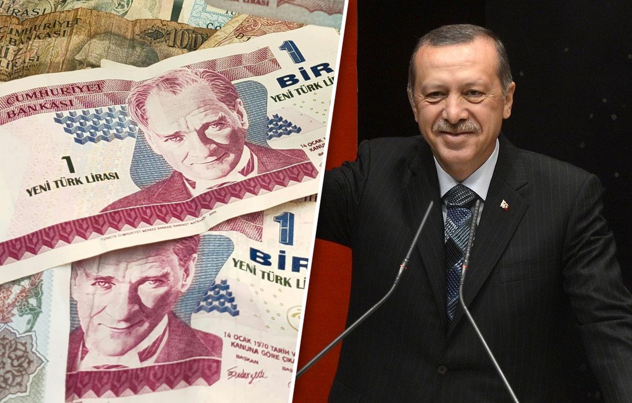 Kryzys pogrąża turecką walutę. Lira rekordowo nisko względem dolara