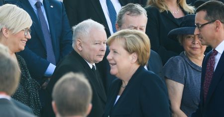 "IV Rzesza". Jarosław Kaczyński znów uderza w Niemcy. "Skończy się pobłażliwość"