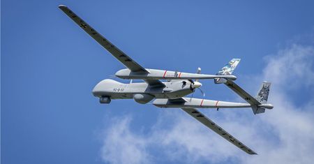 Niemcy wysłali giganta nad Danię. Wojskowy dron do zadań specjalnych