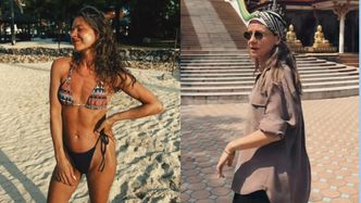 Opalona Anna Karwan w etnicznym bikini pozdrawia z Tajlandii (ZDJĘCIA)