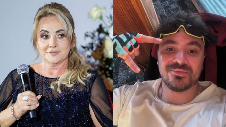 Danuta Martyniuk komentuje wpisy syna