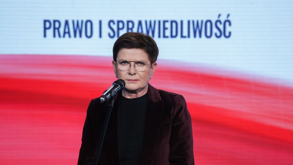 Beata Szyd�o
Warszawa, 02.01.2025. Europos�anka Beata Szyd�o podczas konferencji prasowej w siedzibie partii PiS przy ul. Nowogrodzkiej w Warszawie, 2 bm. (sko) PAP/Tomasz Gzell
Tomasz Gzell
2025 rok Tuskodro�yzny, dro�yzna, europose�, konferencja, pis, polityk, polityka, pose�, prasowa, siedziba, has�o