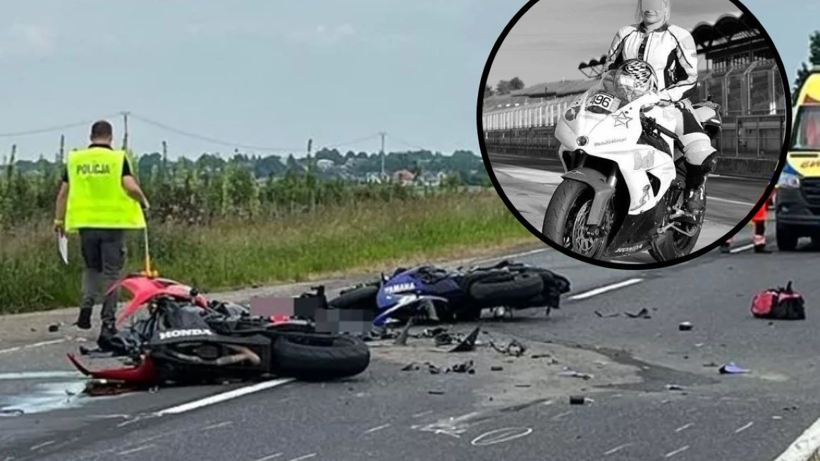 W wypadku zginęły dwie osoby, w tym znana motocyklistka Beata B. 
