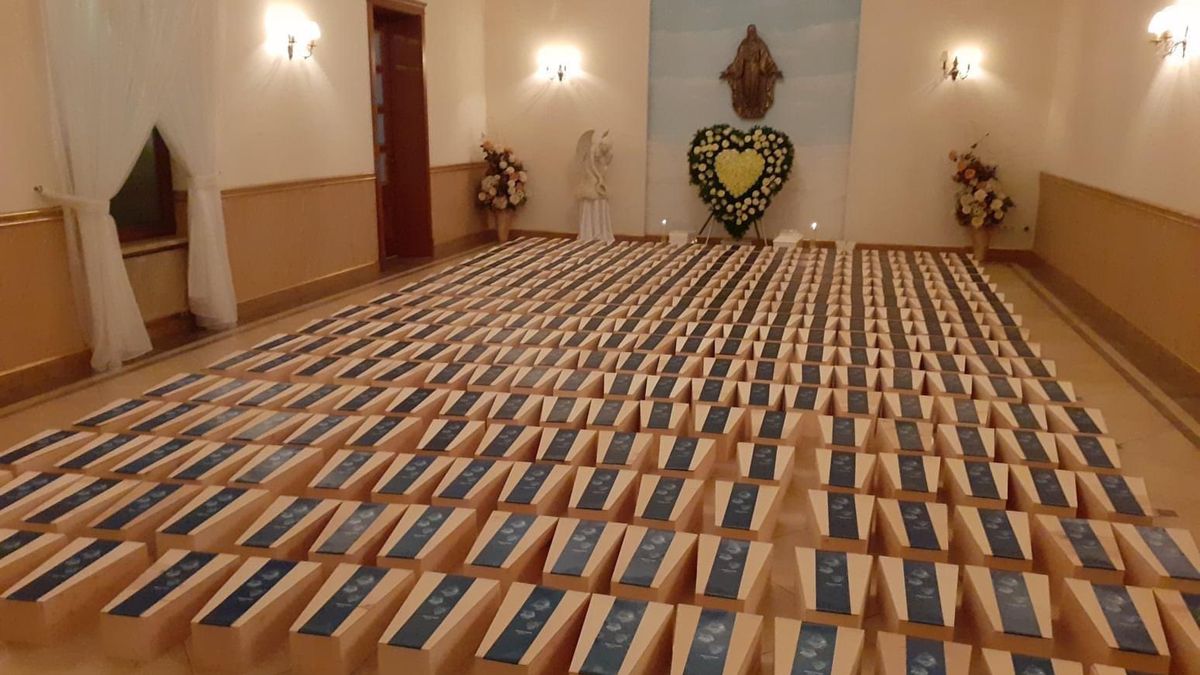 Pogrzeb 640 abortowanych dzieci