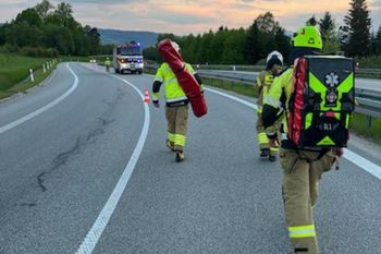 Śmiertelny wypadek na zakopiance. Nie żyje 25-letni motocyklista
