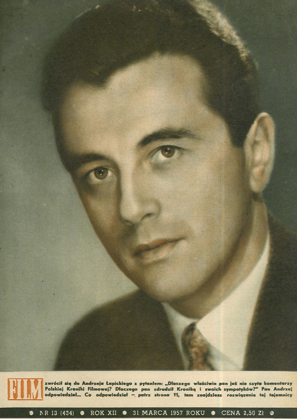 32-letni Andrzej Łapicki